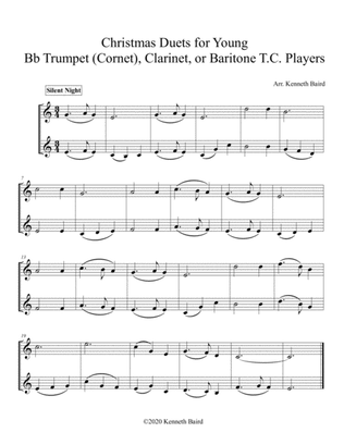 Christmas Duets for Young Clarinet Players