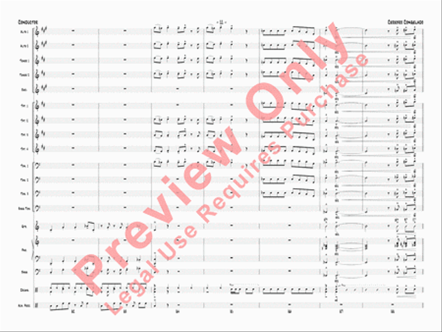 Cerebro Congelado Jazz Ensemble scores gallery preview page 14