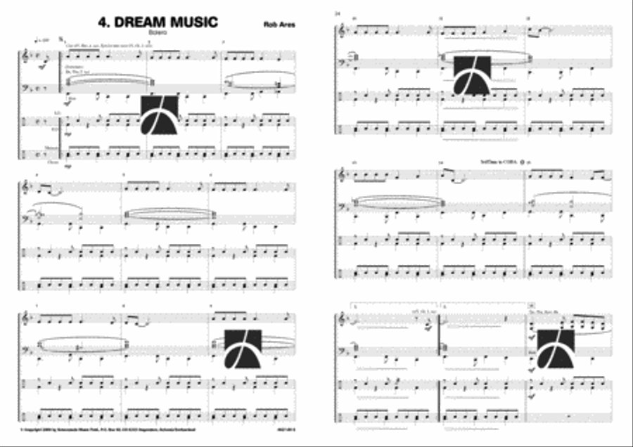 In The Spotlights (Score) Concert Band scores gallery preview page 12