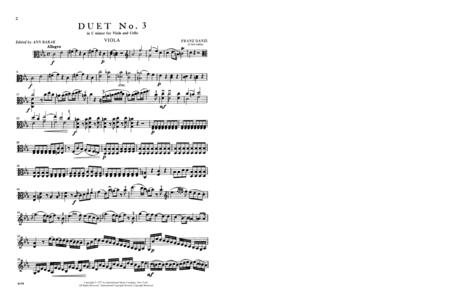 Duet No. 3 In C Minor