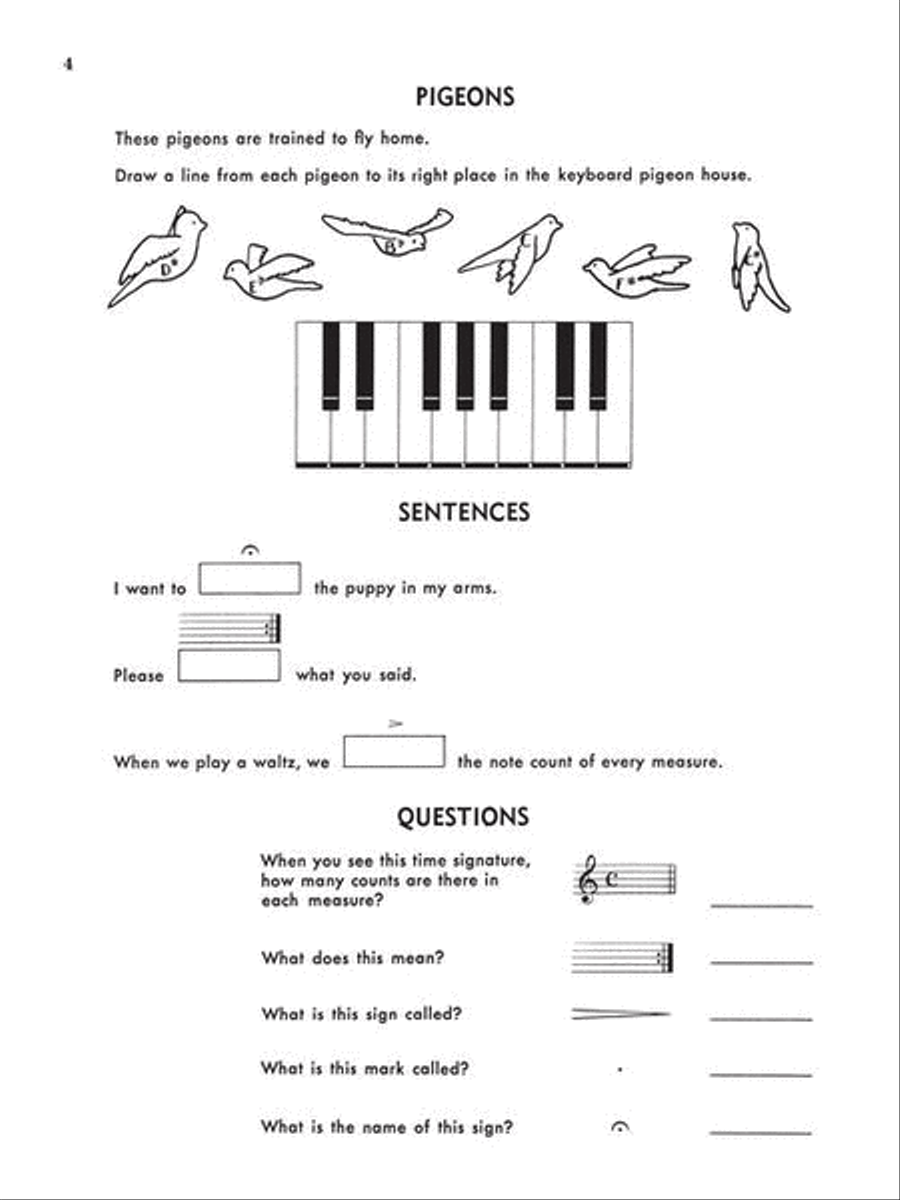 Write It Right – Book 3 Piano Method scores gallery preview page 5