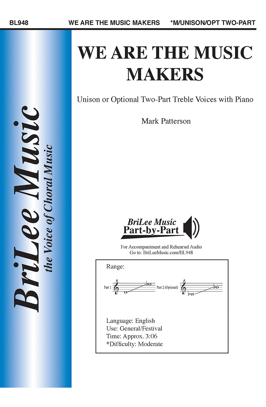 We Are the Music Makers We Are the Music Makers Choir scores gallery preview page 1