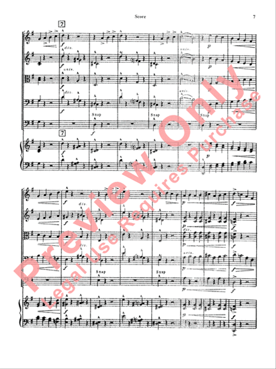 Plink, Plank, Plunk! String Orchestra scores gallery preview page 10