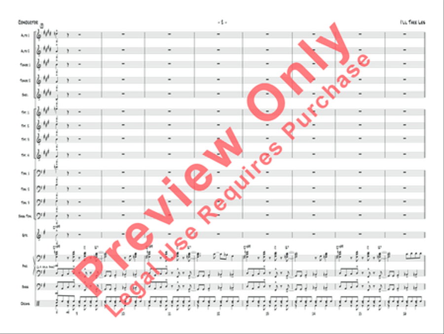 I'll Take Les Jazz Ensemble scores gallery preview page 3