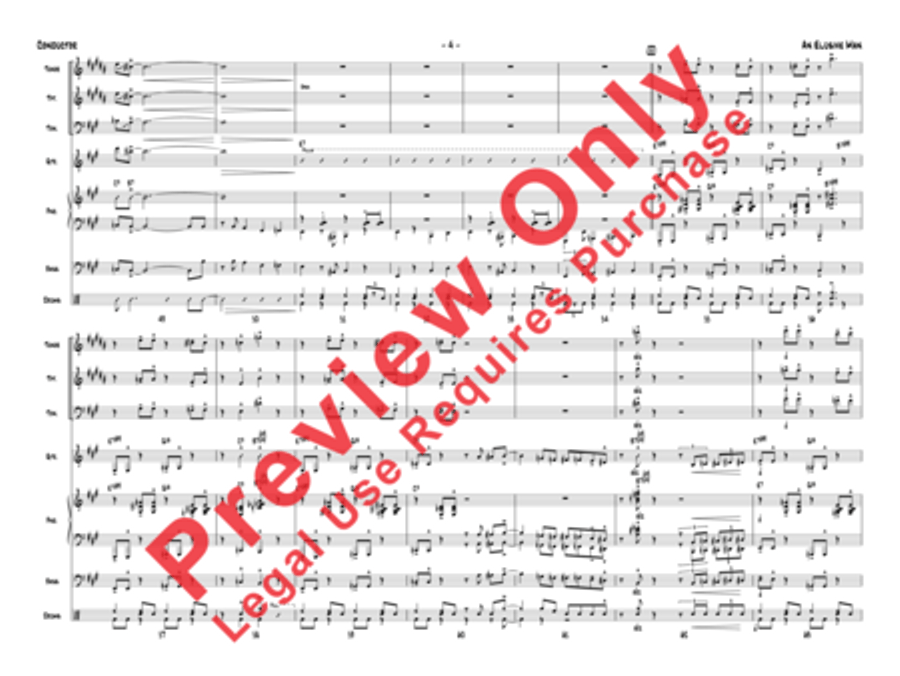 An Elusive Man Jazz Ensemble scores gallery preview page 7