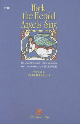 Book cover for Hark the Herald Angels Sing - TTBB a cappella