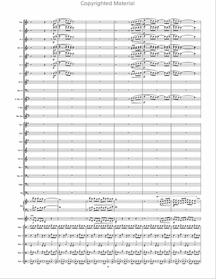 Labyrinth Concert Band scores gallery preview page 4