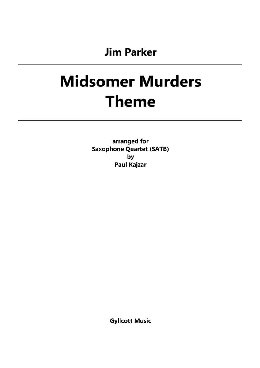 Midsomer Murders (main Title/cues)
