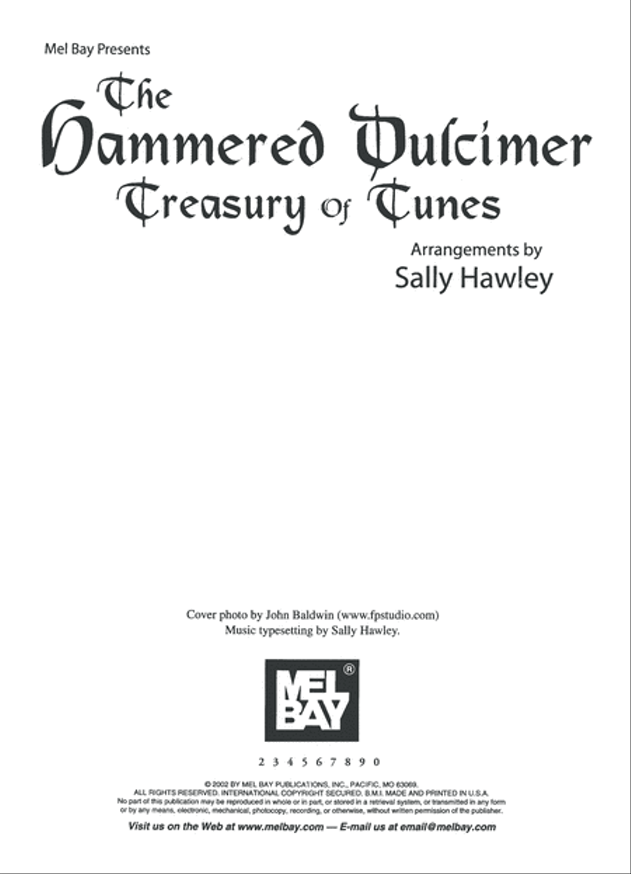 The Hammered Dulcimer Treasury of Tunes Hammered Dulcimer scores gallery preview page 7