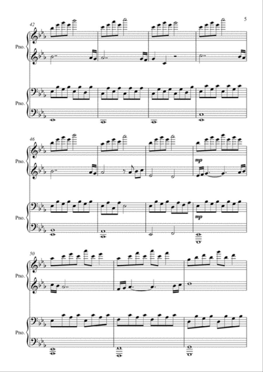 Better Together Piano scores gallery preview page 5