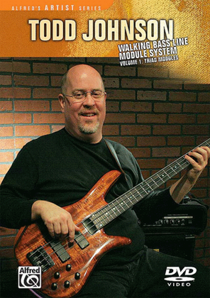 Book cover for Todd Johnson Walking Bass Line Module System, Volume 1