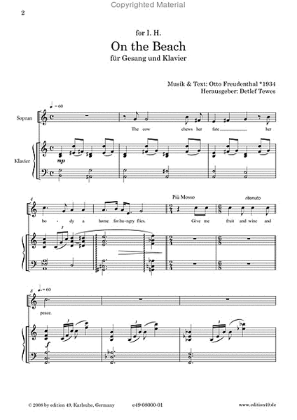 Prelude / Praludium BWV 999 in g-moll mit einer Melodie von Zoltan