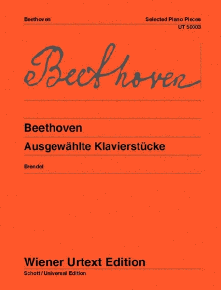 Ludwig van Beethoven : Selected Piano Pieces