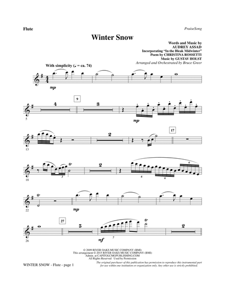 Winter Snow - Flute