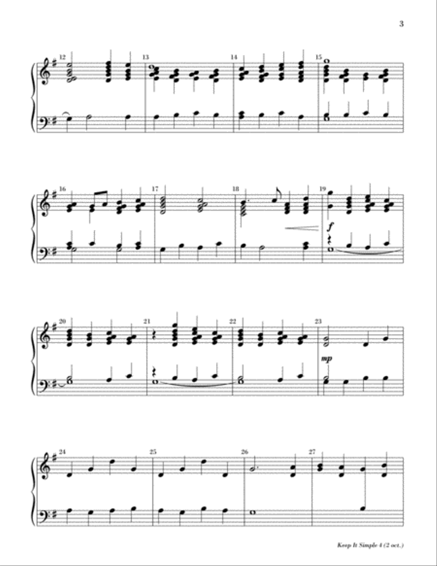 Keep It Simple 4 2-Octaves scores gallery preview page 5
