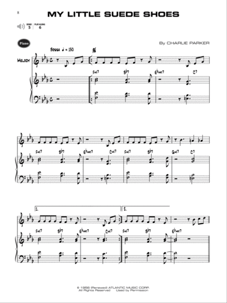 Alfred Jazz Easy Play-Along -- Easy Standards, Volume 1 Piano scores gallery preview page 5