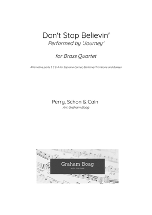 Book cover for Don't Stop Believin'