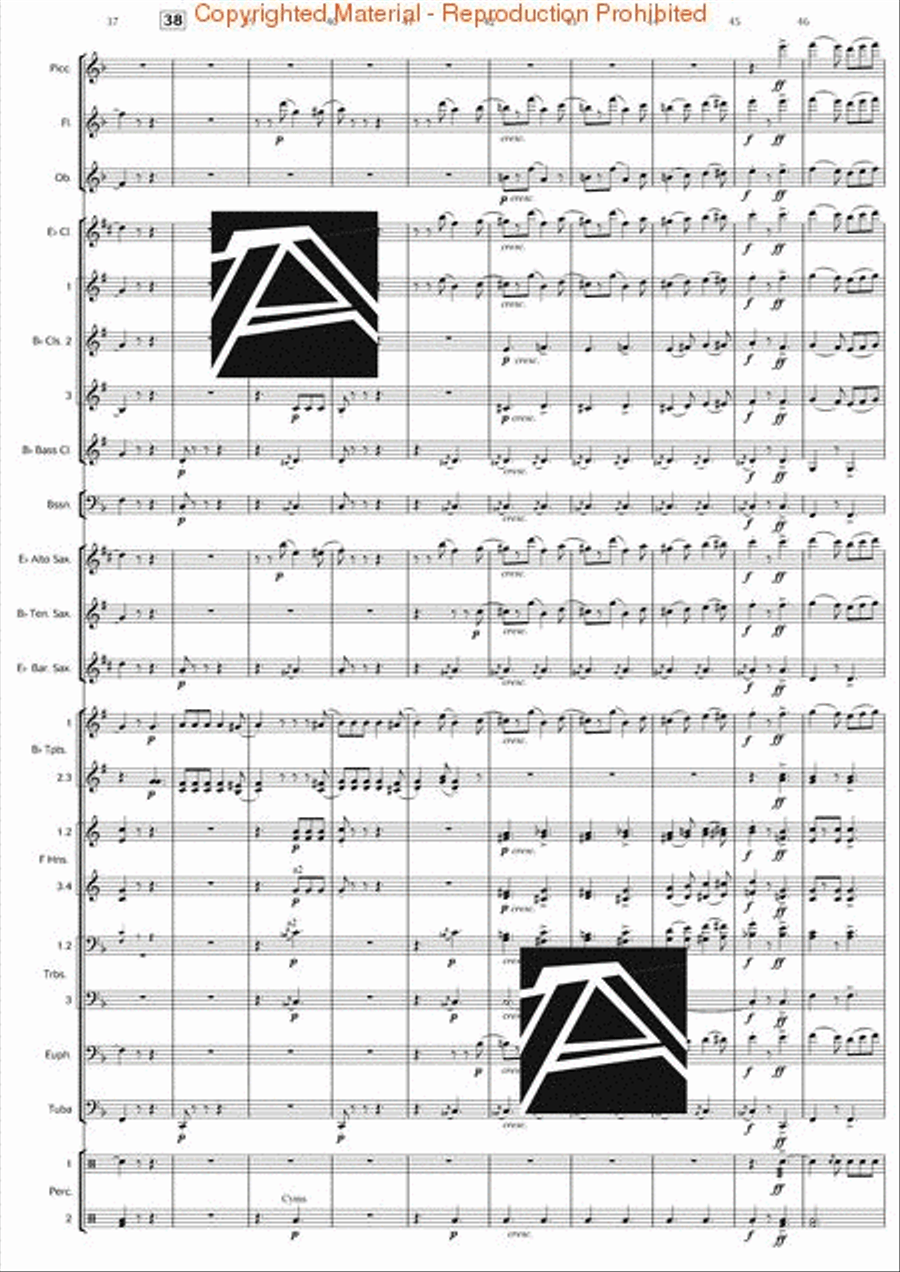 The Wind in the Willows Concert Band scores gallery preview page 6