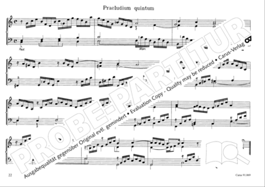 Musikalischer Blumenstrauss Organ Solo scores gallery preview page 25