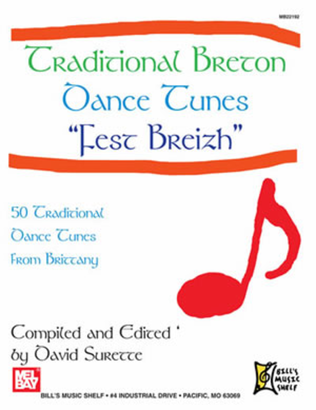 Book cover for Traditional Breton Dance Tunes - Fest Breizh