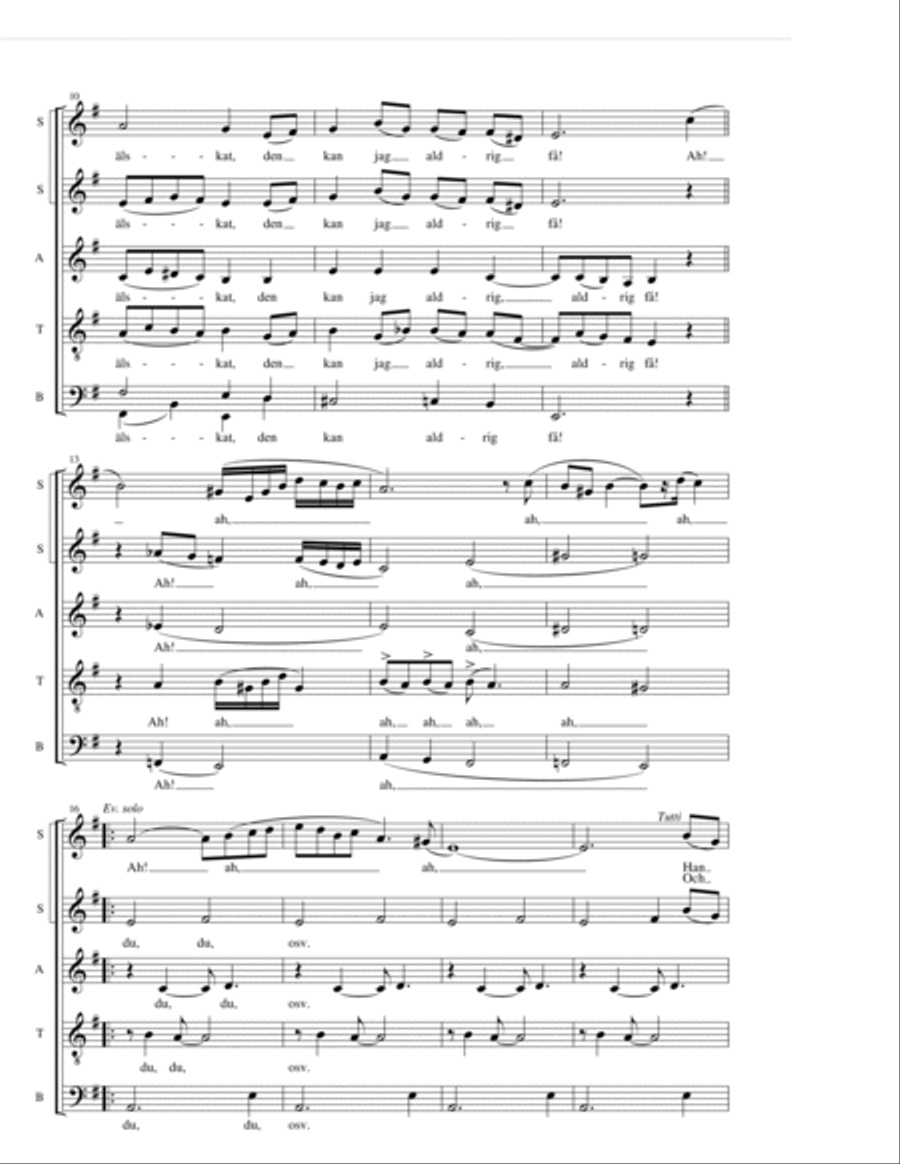 Allt under himmelens fäste Divisi scores gallery preview page 2
