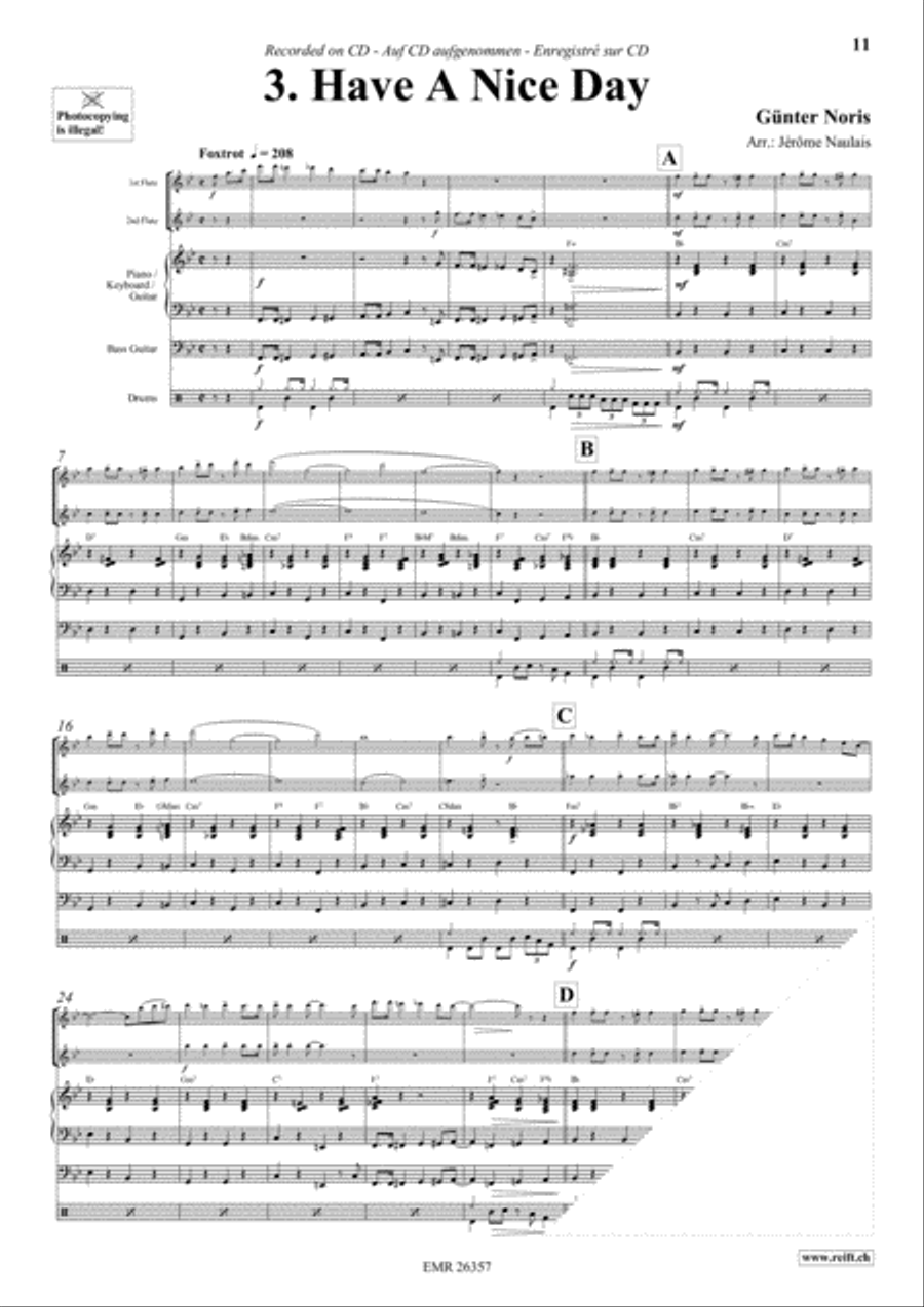 Let's Dance Volume 3 Flute Duet scores gallery preview page 5
