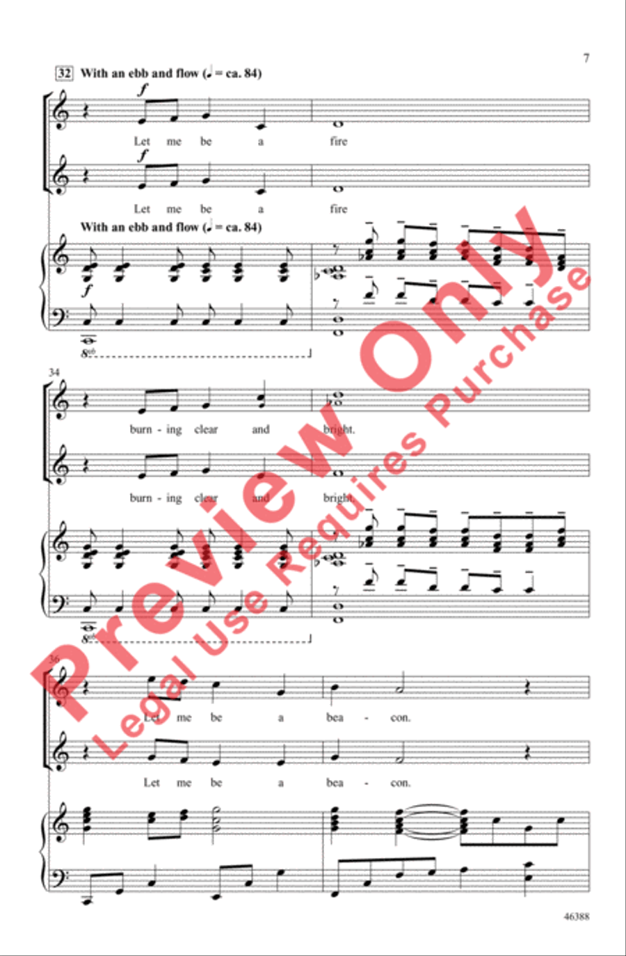 The Lighthouse 2-Part scores gallery preview page 7
