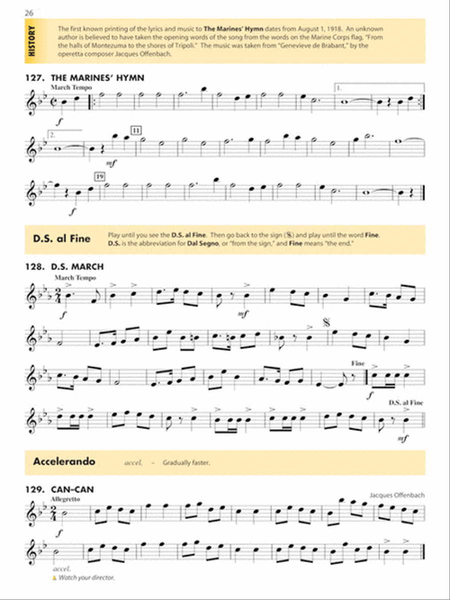 Essential Elements for Band – Book 2 with Online Resources Concert Band Methods scores gallery preview page 4