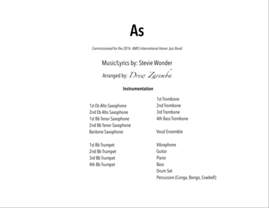 As 4-Part scores gallery preview page 1