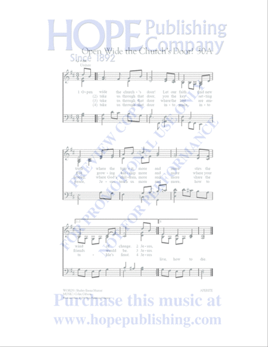 A Place at the Table Choir scores gallery preview page 91