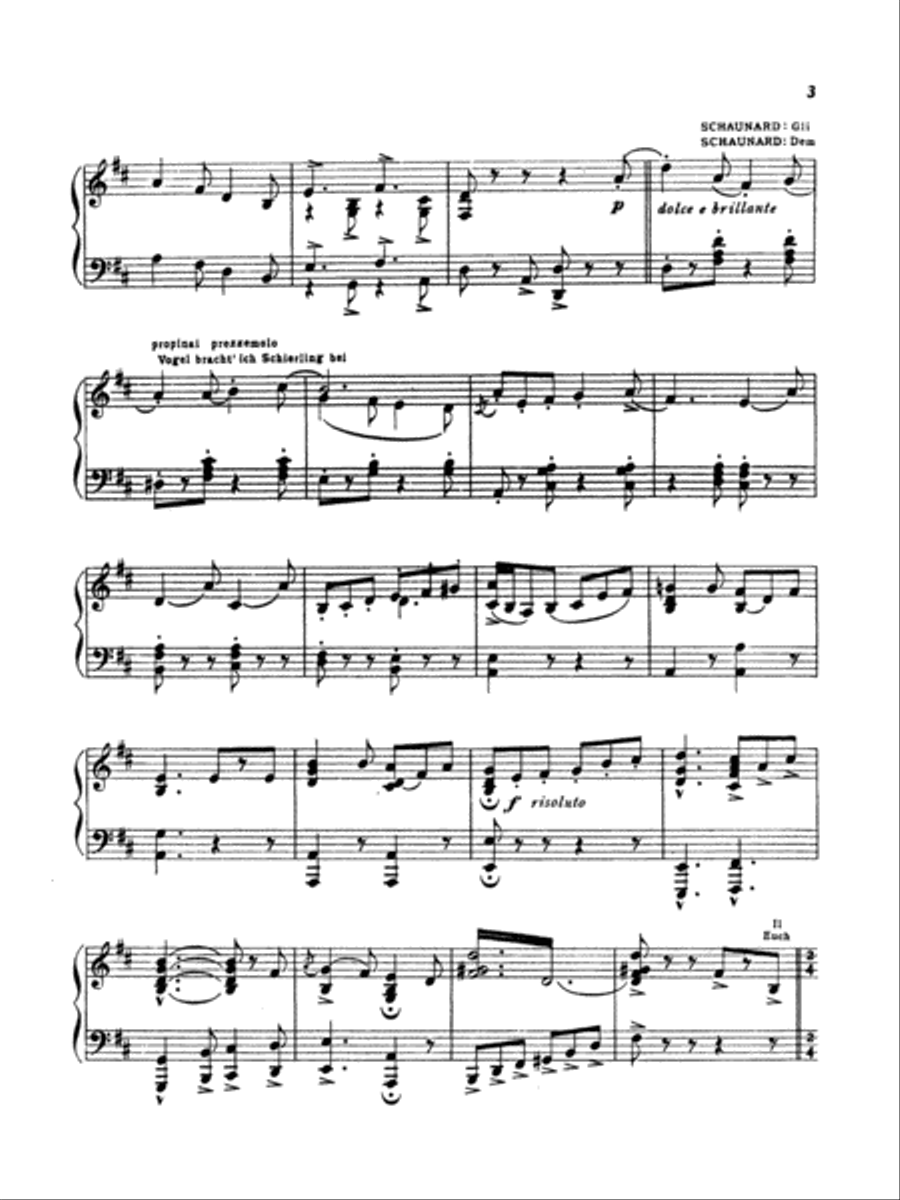 Puccini: La Boheme Fantasy (Transcr. Bernhard Wolff) Piano Solo scores gallery preview page 5