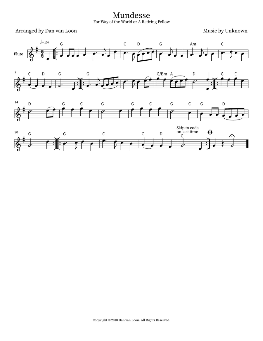 Mundesse Small Ensemble scores gallery preview page 2