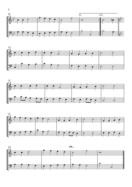 5 Christmas Carols (Oboe and Bassoon) - Easy Intermediate Level image number null