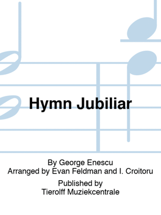 Book cover for Hymn Jubiliar