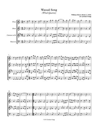 Wassail Song (Wind Quartet)