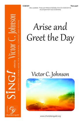 Book cover for Arise and Greet the Day - Two-part