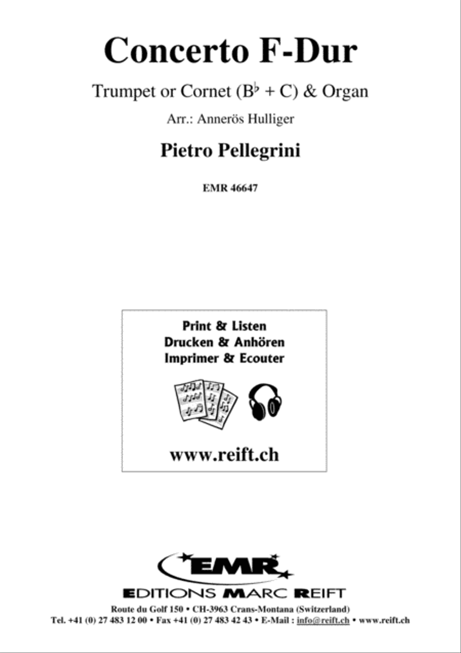 Concerto F-Dur Concerto F-Dur Cornet scores gallery preview page 2