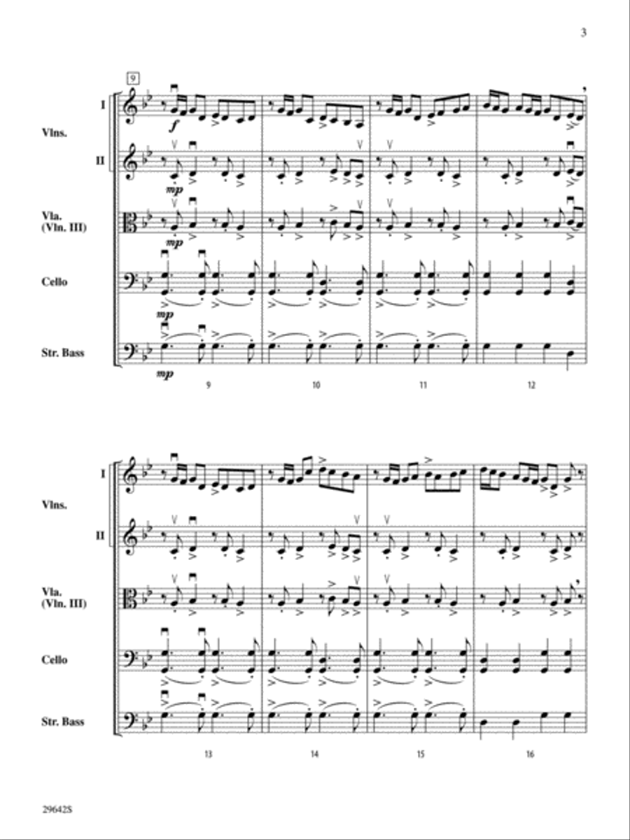 Critter Crawl String Orchestra scores gallery preview page 3