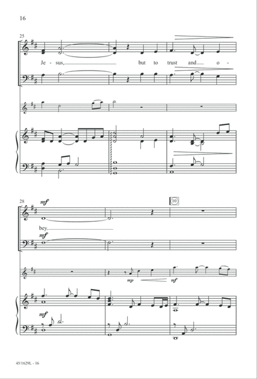 Hymns We Love to Sing, Vol. 2 3-Part scores gallery preview page 16