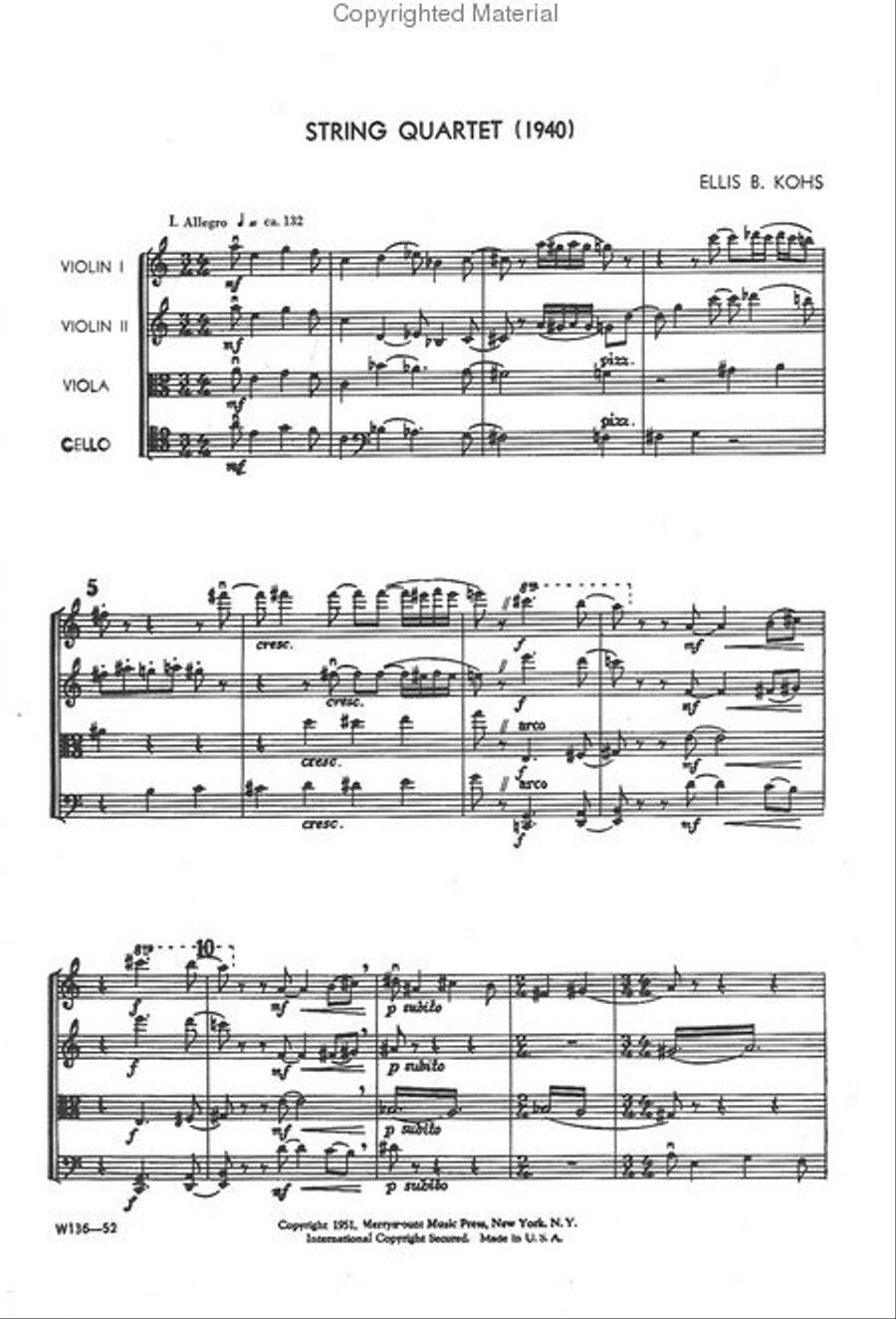 String Quartet String Quartet scores gallery preview page 2