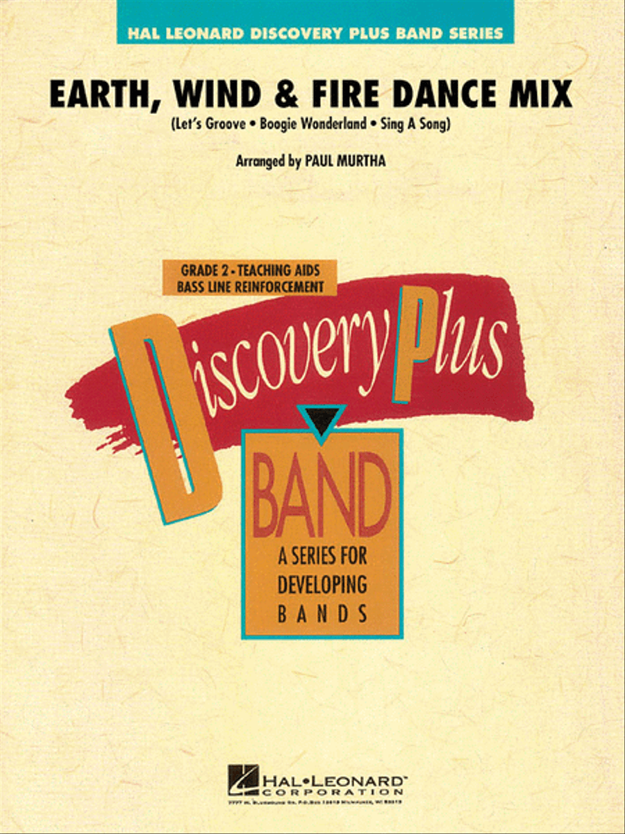 Earth, Wind & Fire Dance Mix Concert Band scores gallery preview page 1