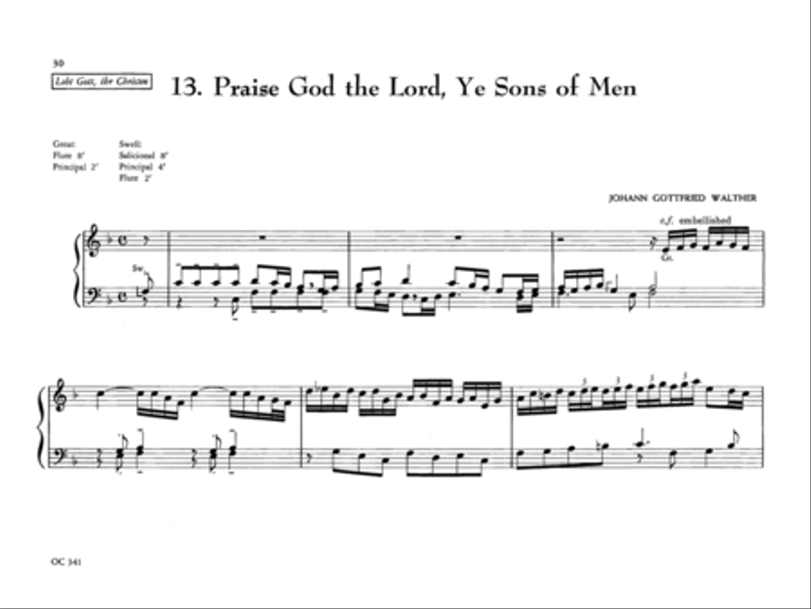 The Parish Organist, Part 05 (Advent, Christmas) Organ scores gallery preview page 15