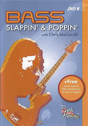 Book cover for Chris McCarvill - Bass Slappin' and Poppin'