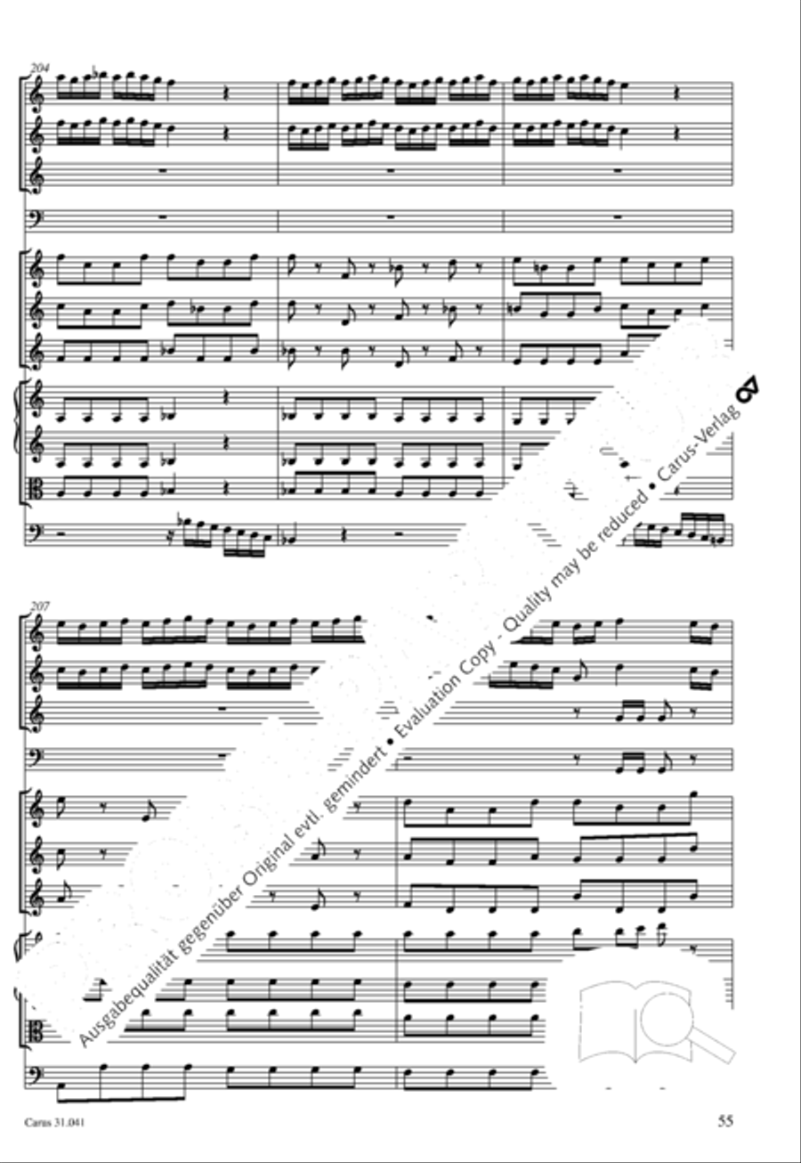 O Lord, we come to praise thee 4-Part scores gallery preview page 56