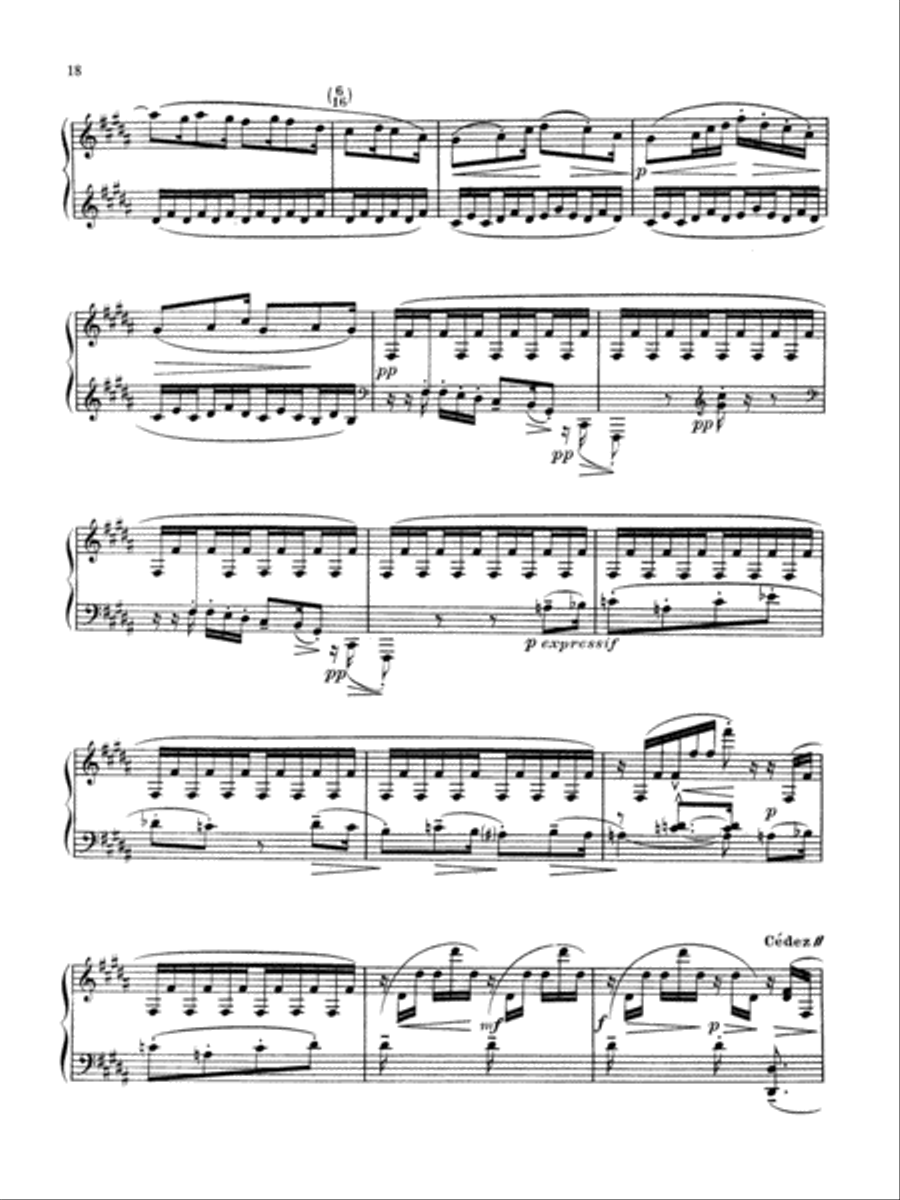 Debussy: Prelude - Book I, No. 5 Piano Solo scores gallery preview page 2