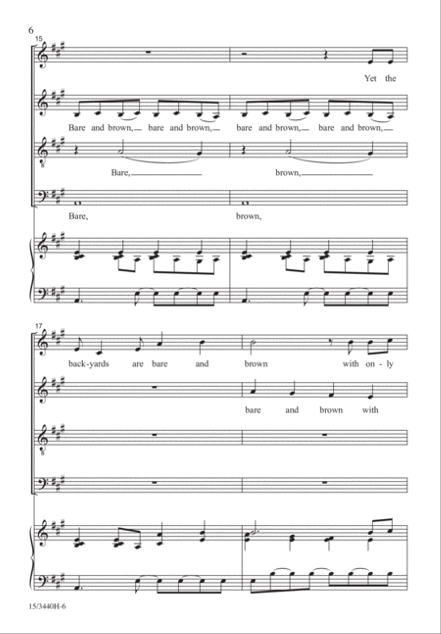 Spring Sings in Me 4-Part scores gallery preview page 5
