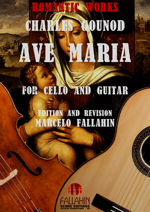 Book cover for AVE MARIA - GOUNOD - FOR CELLO AND GUITAR
