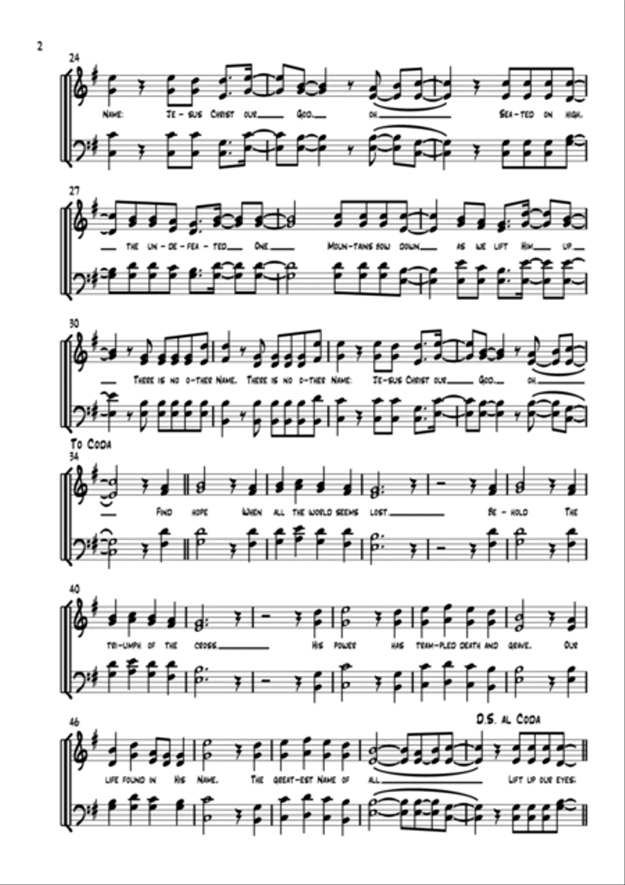 No Other Name No Other Name 4-Part scores gallery preview page 2