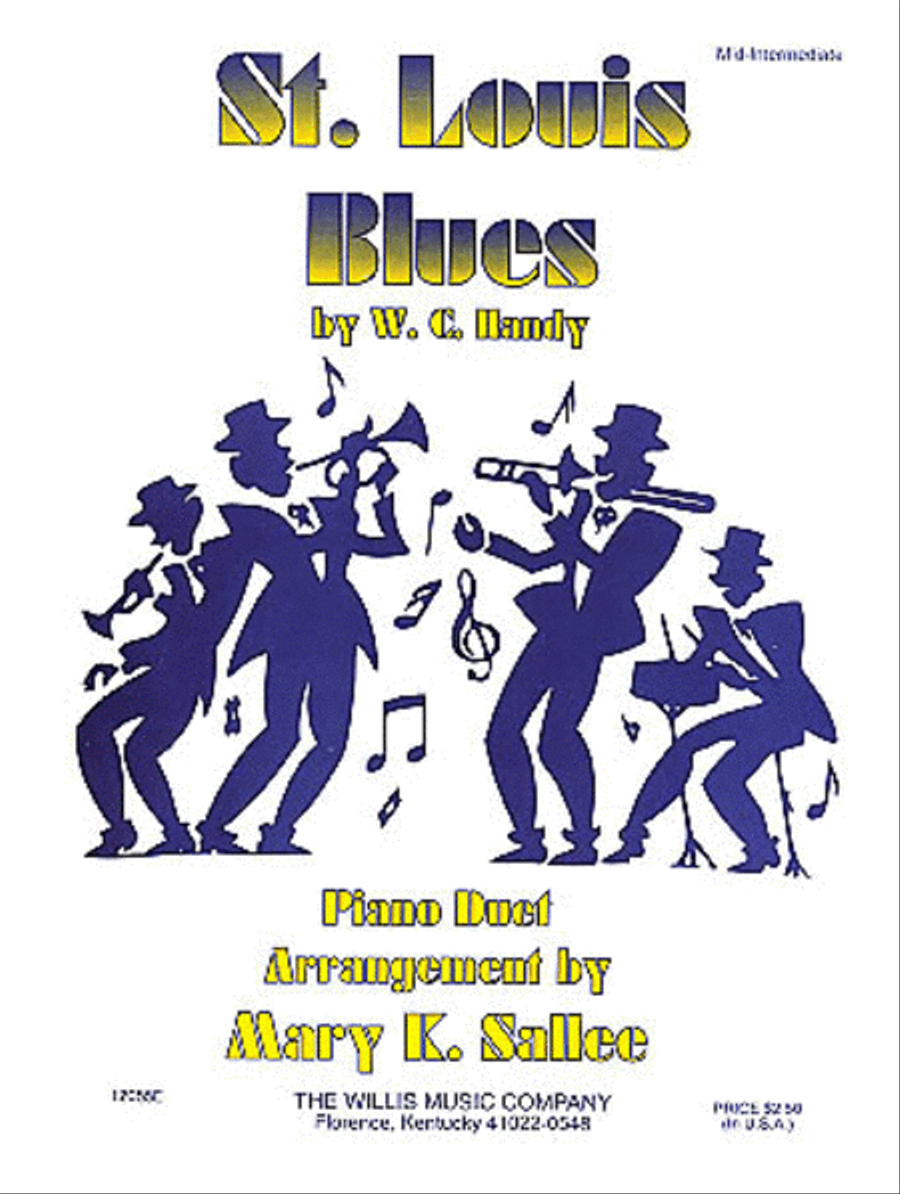 St. Louis Blues St. Louis Blues 1 Piano, 4-Hands scores gallery preview page 1