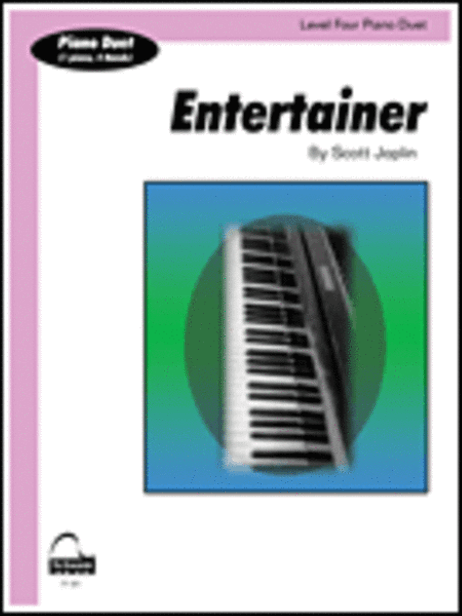 Entertainer (duet) Men's Choir scores gallery preview page 1
